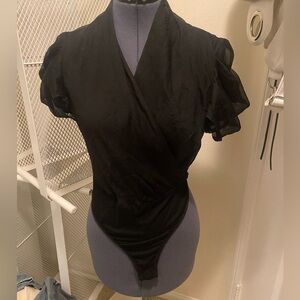 Puff Sleeve Blouse Body suit